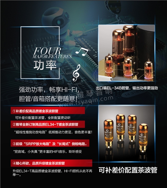 膽機(jī)功放,HI-FI膽機(jī),CD播放器,膽機(jī)生產(chǎn)廠家,雅琴音響,雅琴SR-8800